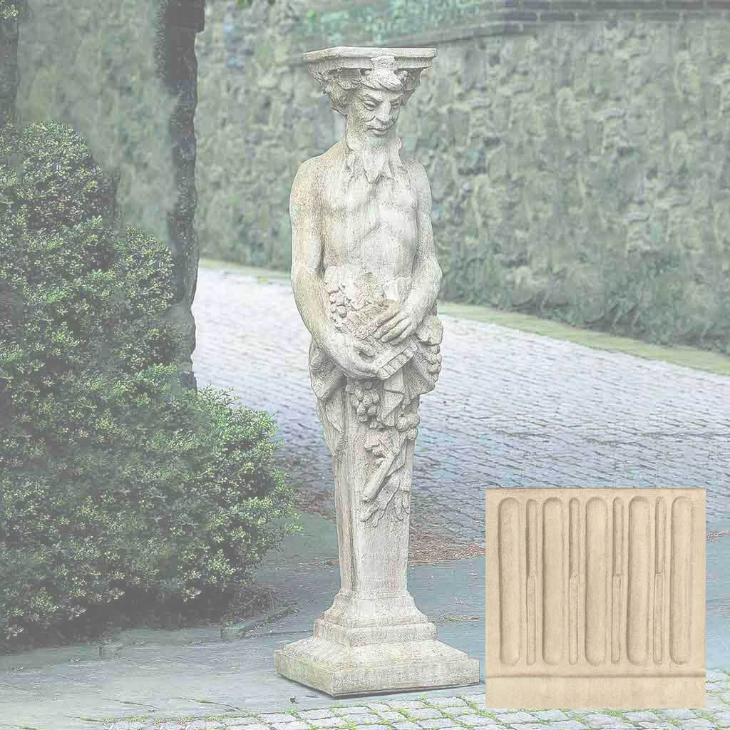 Campania Tall Satyr Garden Statue - S-218