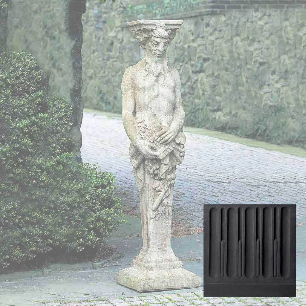 Campania Tall Satyr Garden Statue - S-218