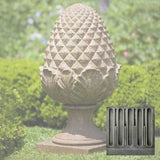 Campania Williamsburg Grand Pinecone Garden Statue - S-303