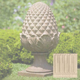 Campania Williamsburg Grand Pinecone Garden Statue - S-303