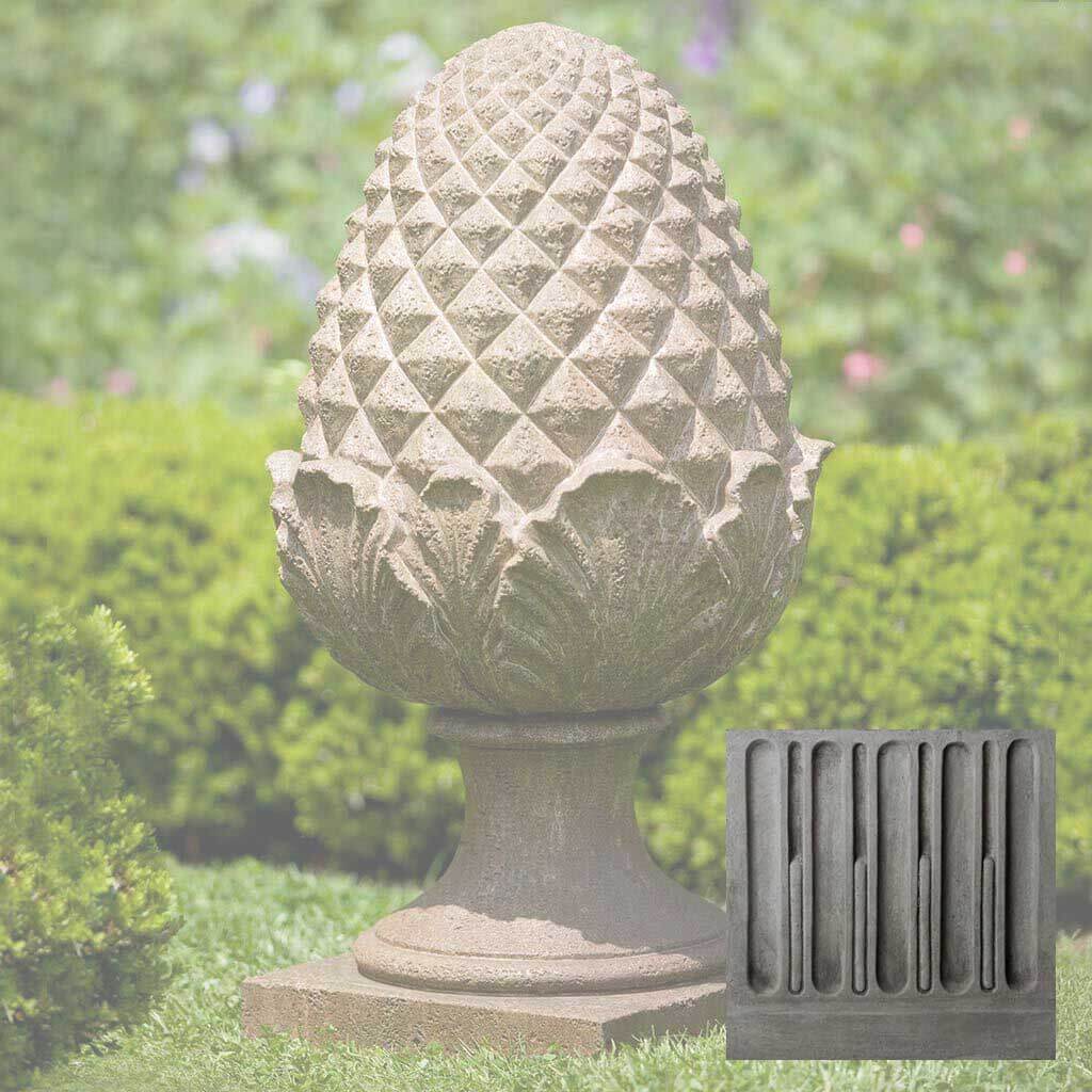 Campania Williamsburg Grand Pinecone Garden Statue - S-303