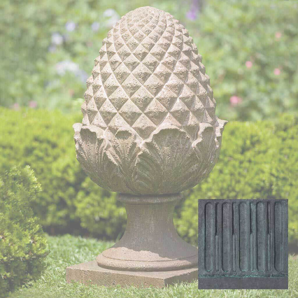 Campania Williamsburg Grand Pinecone Garden Statue - S-303