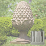 Campania Williamsburg Grand Pinecone Garden Statue - S-303