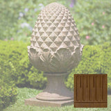 Campania Williamsburg Grand Pinecone Garden Statue - S-303