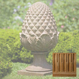 Campania Williamsburg Grand Pinecone Garden Statue - S-303