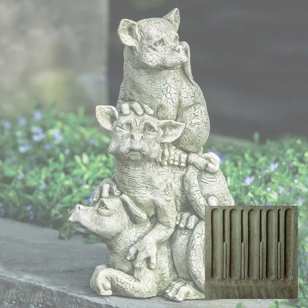 Campania On The Lookout Garden Statue - S-422