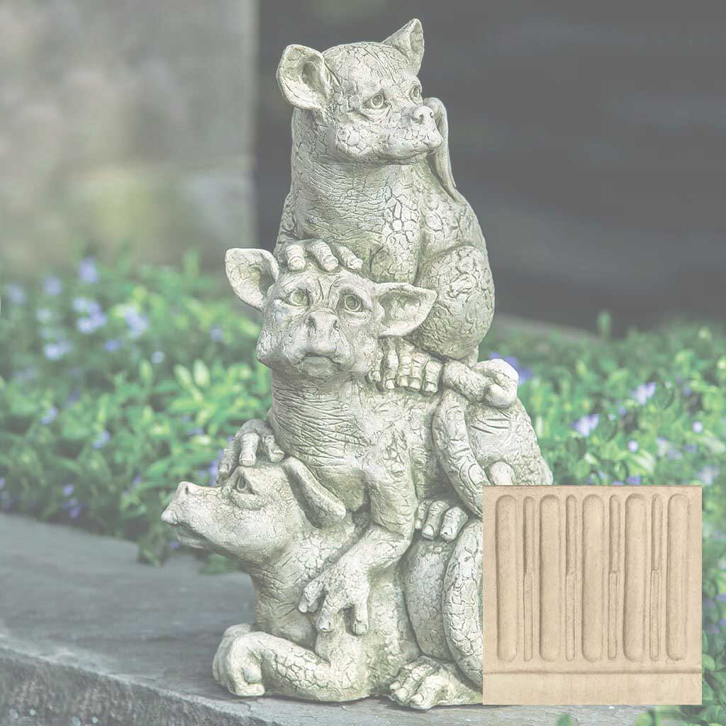 Campania On The Lookout Garden Statue - S-422