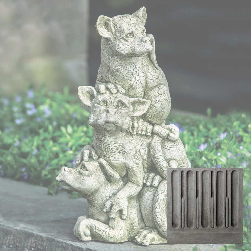 Campania On The Lookout Garden Statue - S-422