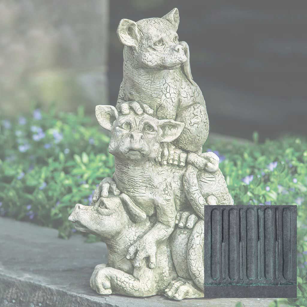 Campania On The Lookout Garden Statue - S-422