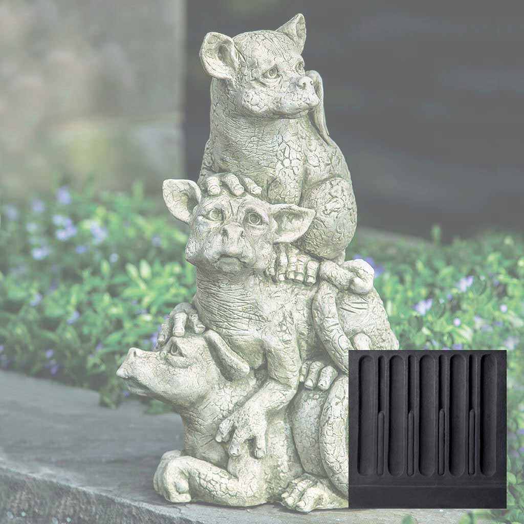 Campania On The Lookout Garden Statue - S-422