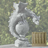 Campania Fiona Winged Dragon Garden Statue - S-462