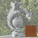 Campania Fiona Winged Dragon Garden Statue - S-462