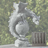 Campania Fiona Winged Dragon Garden Statue - S-462