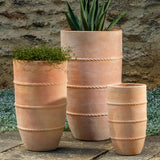Campania Santorini Planter, Tall, Set of 3 - 6512-2403