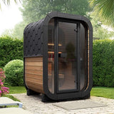 SaunaLife Model CL3G Cube-Series Outdoor 2-Person Home Sauna Kit (SAK23721)