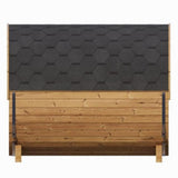 SaunaLife Model E8W Ergo Series 6-Person Outdoor Thermo-Spruce Sauna Barrel [SL-MODELE8W] (SAK92573)