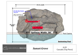 Universal Rocks Sunset Grove Pool Kit - PWK-001