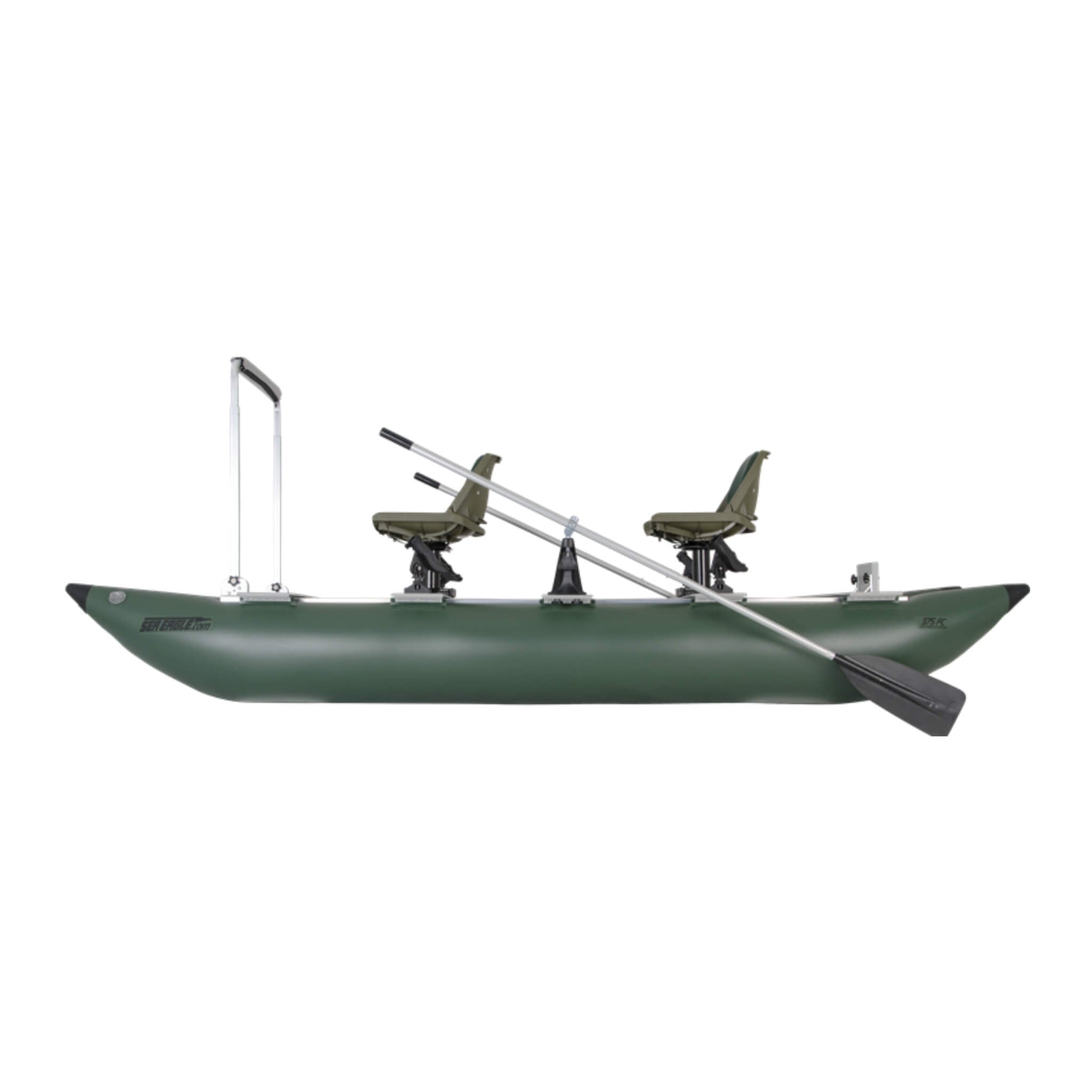 Sea Eagle 375FC FoldCat 2 Persons Inflatable Fishing Lightweight Pontoon Boat [375FC] (SAK34652)