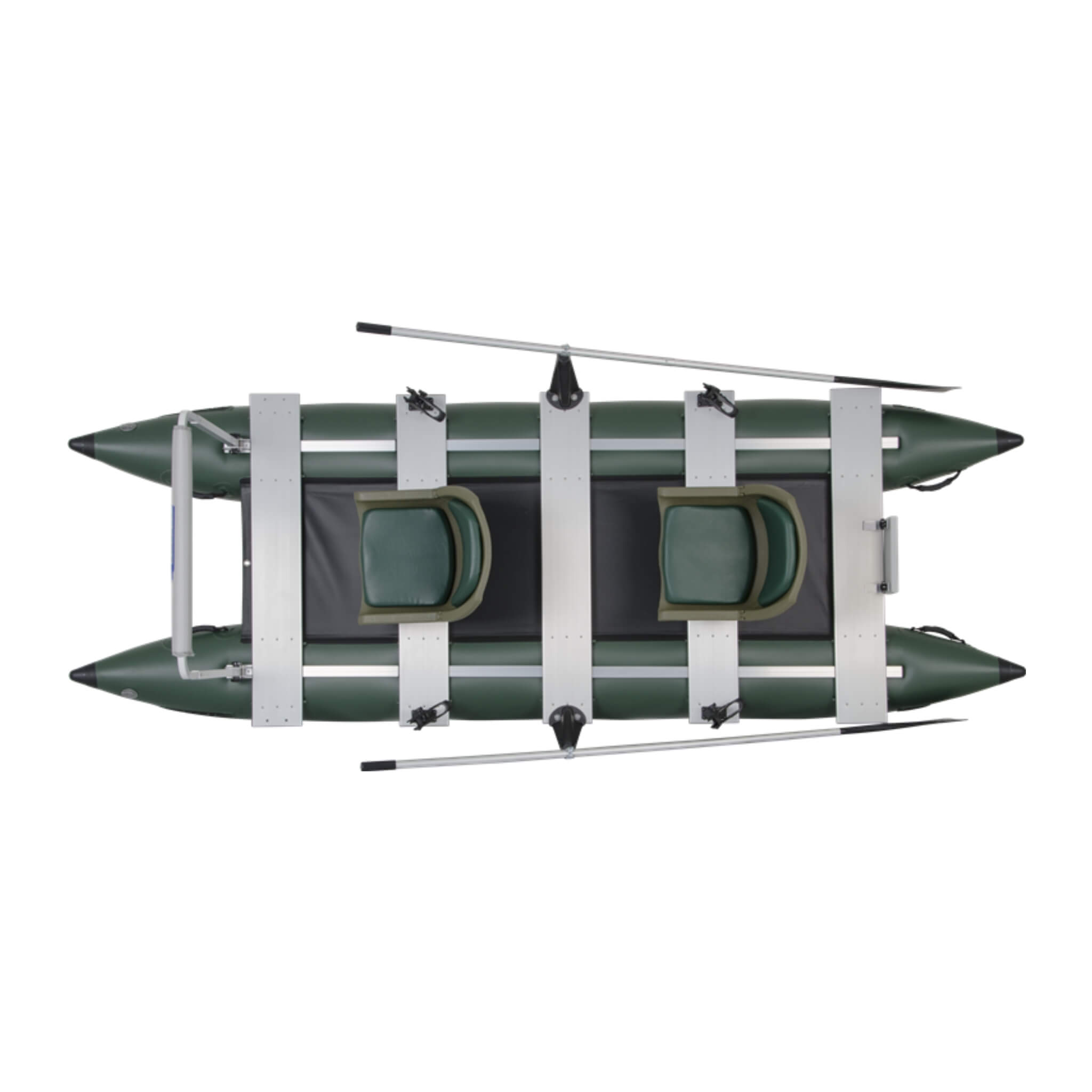 Sea Eagle 375FC FoldCat 2 Persons Inflatable Fishing Lightweight Pontoon Boat [375FC] (SAK34652)
