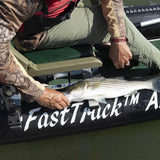 Sea Eagle 385FTA FastTrack 2 Persons Angler Inflatable Hunter Green Fishing Kayak, 12FT [385FTA] (SAK80139)