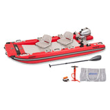 Sea Eagle Boats FastCat12™ Catamaran Inflatable Boat, 13FT (SAK29684)