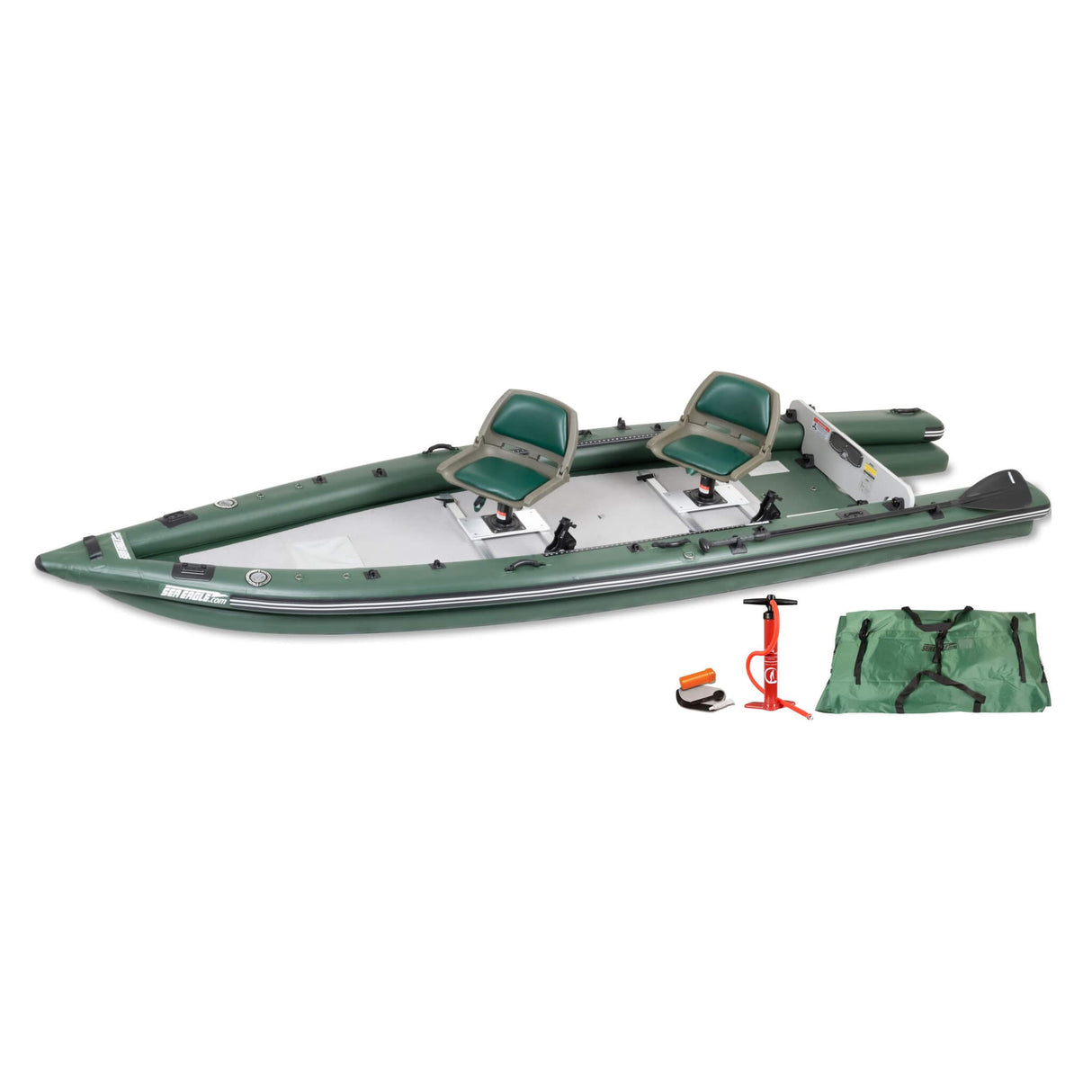 Sea Eagle Boats FSK16K FishSkiff™ Inflatable Fishing Boat, 16FT (SAK57351)