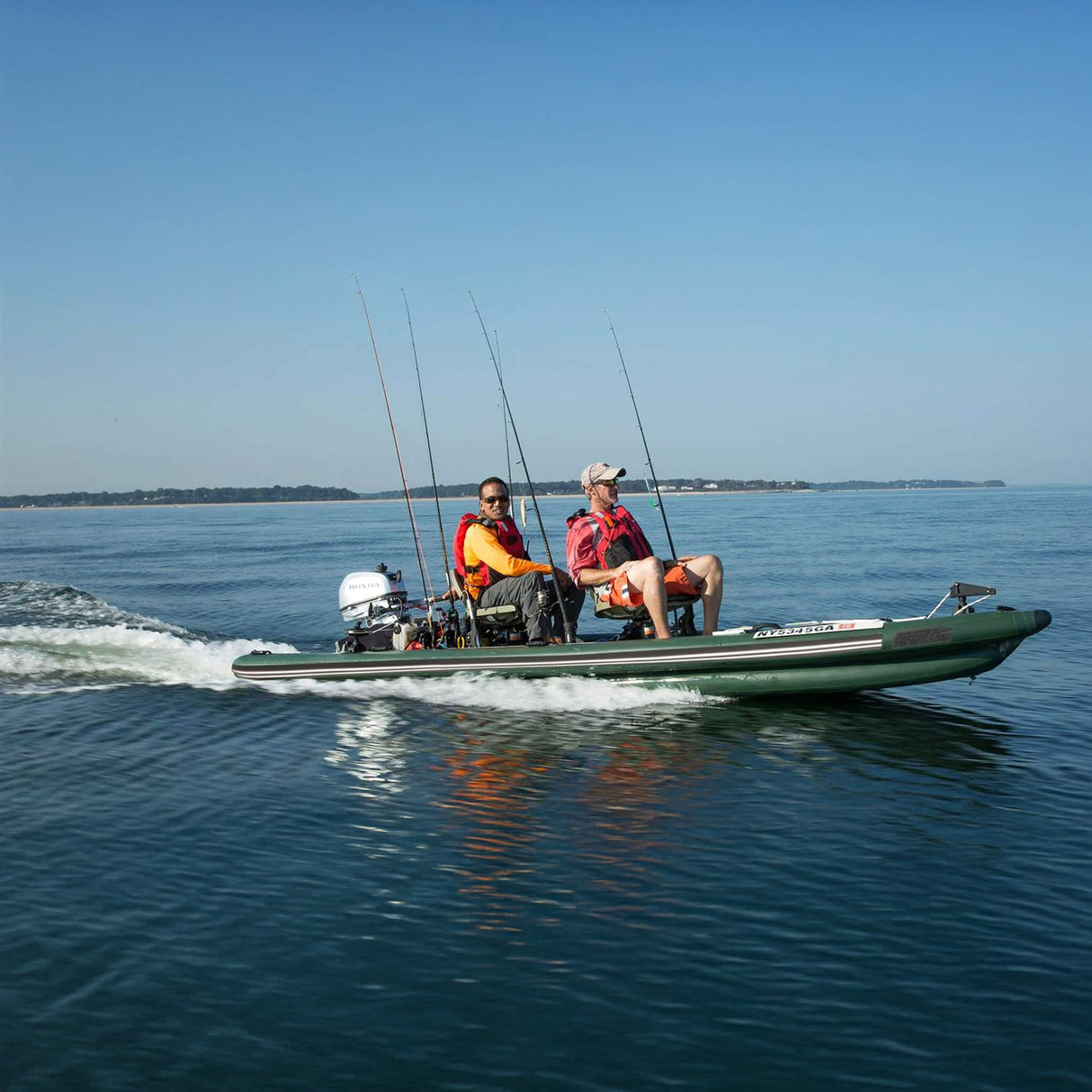 Sea Eagle Boats FSK16K FishSkiff™ Inflatable Fishing Boat, 16FT (SAK57351)