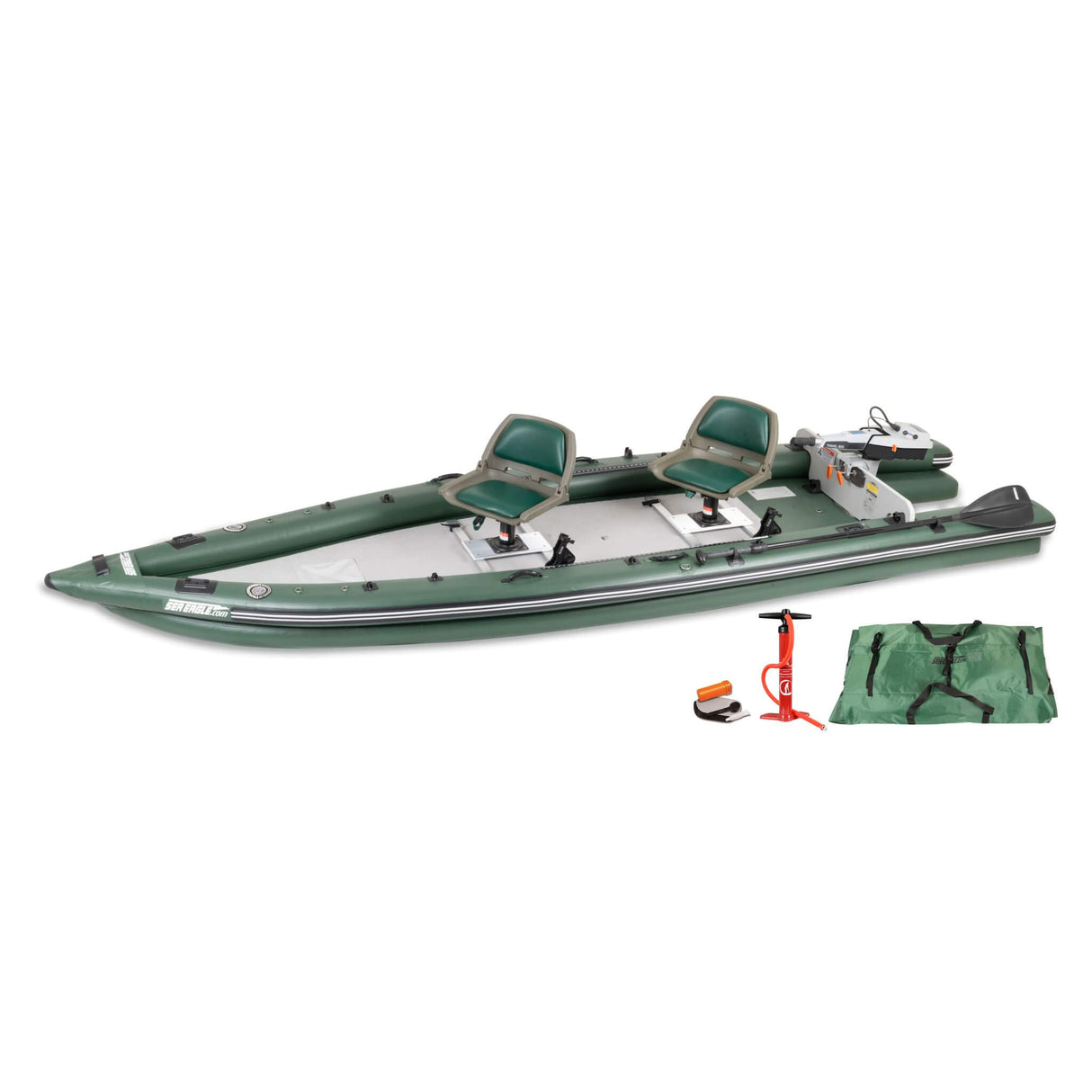Sea Eagle Boats FSK16K FishSkiff™ Inflatable Fishing Boat, 16FT (SAK57351)