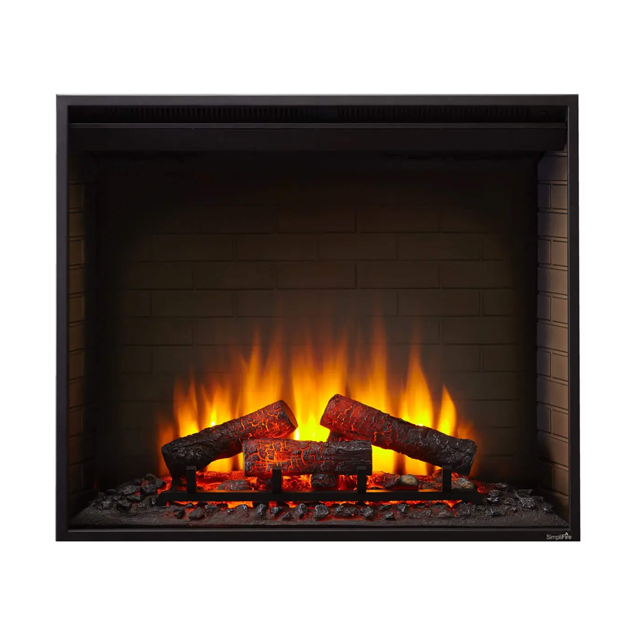 Simplifire Built-In Traditional Electric Fireplace [SF-BI36-EB]
