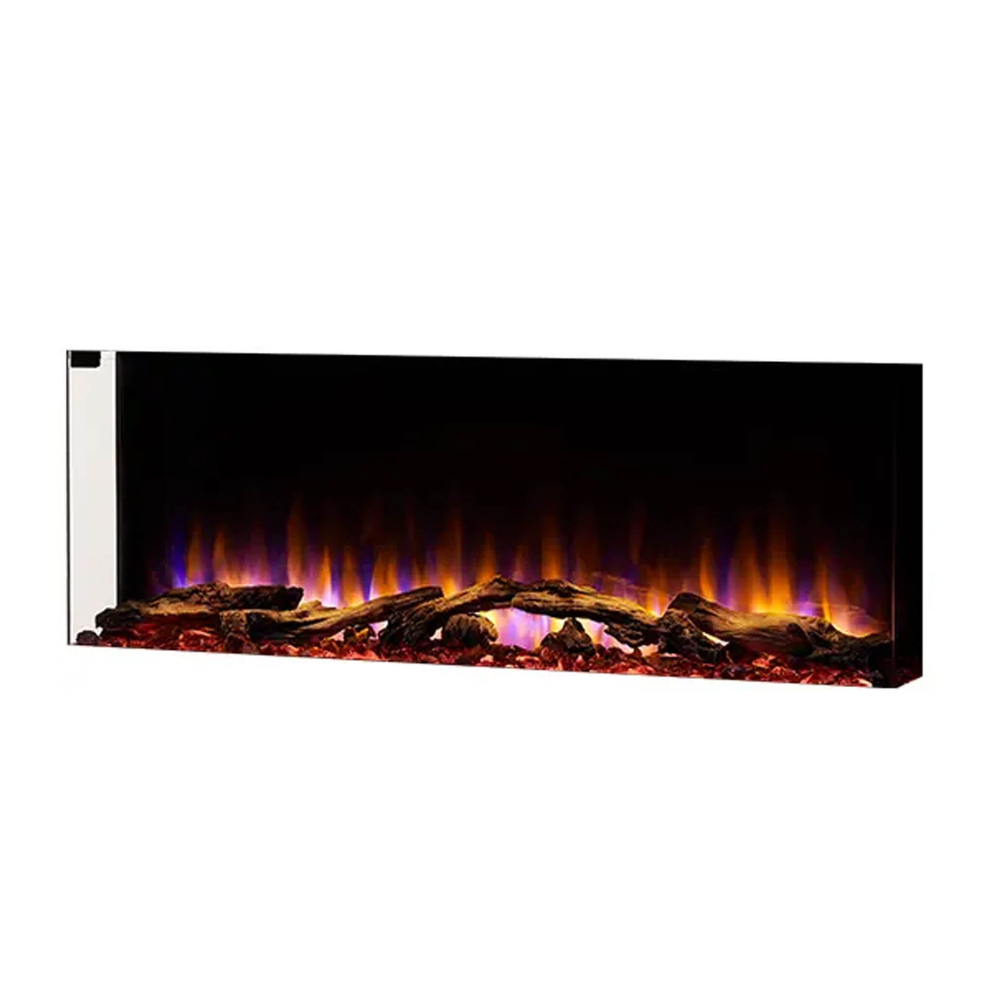 Simplifire Scion Trinity 3-Side Linear Electric Fireplace [SF-SCT55/43-BK]