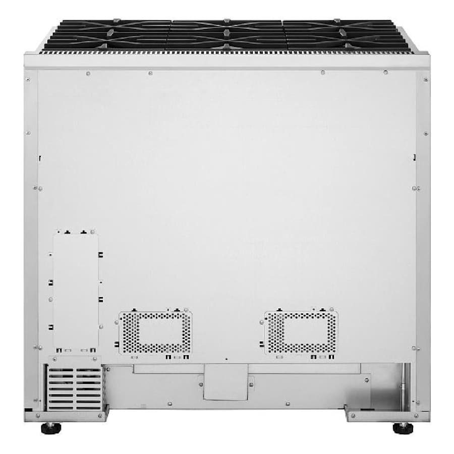 SKS 36" Dual-Fuel Pro Range with 6 Burners, Stainless Steel – SKSDR360S