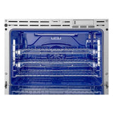 SKS 36" Dual-Fuel Pro Range with Steam-Combi Oven & Griddle, Stainless Steel – SKSDR360GS