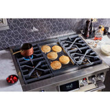 SKS 36" Dual-Fuel Pro Range with Steam-Combi Oven & Griddle, Stainless Steel – SKSDR360GS