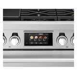 SKS 36" Dual-Fuel Pro Range with Steam-Combi Oven & Sous Vide, Stainless Steel – SKSDR360SS