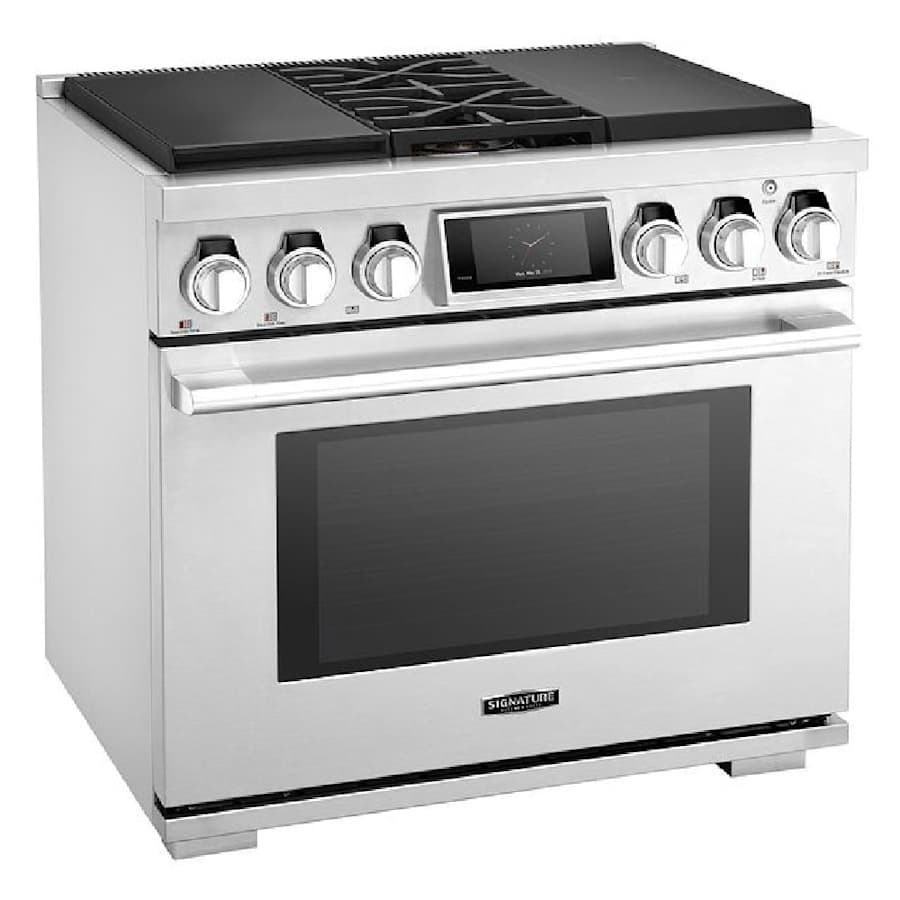 SKS 36" Dual-Fuel Pro Range with Sous Vide & Induction, Stainless Steel – SKSDR360SIS