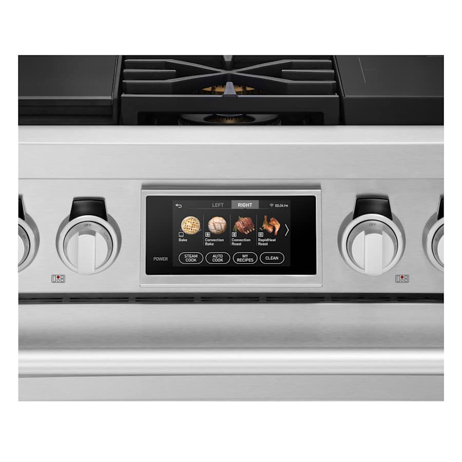 SKS 36" Dual-Fuel Pro Range with Sous Vide & Induction, Stainless Steel – SKSDR360SIS