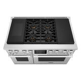 SKS 48" Dual-Fuel Pro Range with Sous Vide & Induction, Stainless Steel – SKSDR480SIS