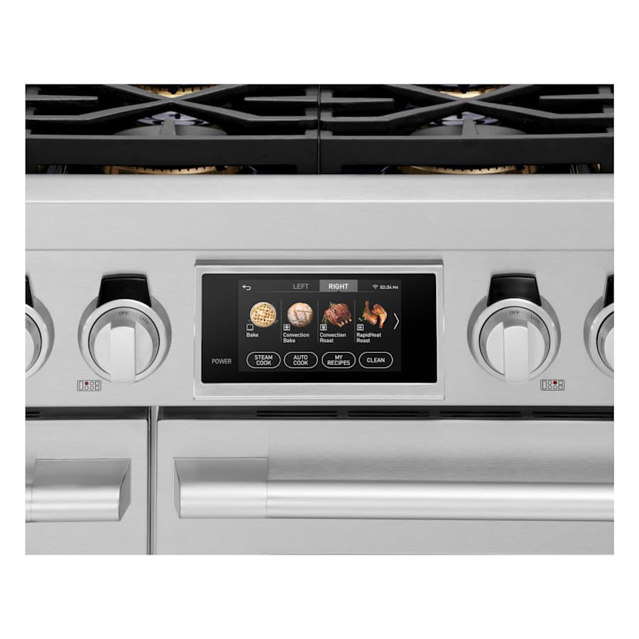 SKS 48" Dual-Fuel Pro Range with Sous Vide & Induction, Stainless Steel – SKSDR480SIS