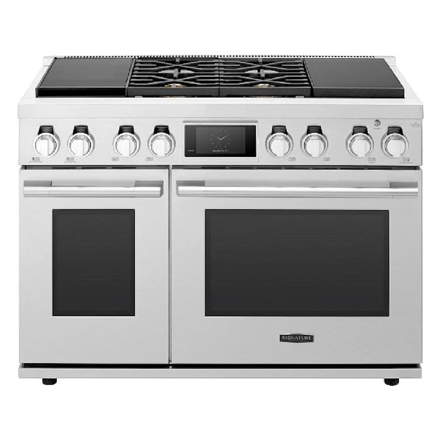 SKS 48" Dual-Fuel Pro Range with Sous Vide & Induction, Stainless Steel – SKSDR480SIS