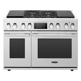 SKS 48" Dual-Fuel Pro Range with Sous Vide & Induction, Stainless Steel – SKSDR480SIS
