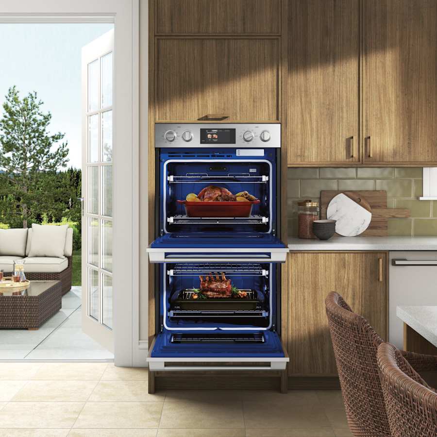 SKS 30" Double Wall Oven with Steam-Combi & Convection – SKSDV3002S