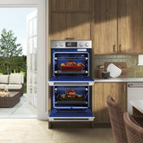 SKS 30" Double Wall Oven with Steam-Combi & Convection – SKSDV3002S