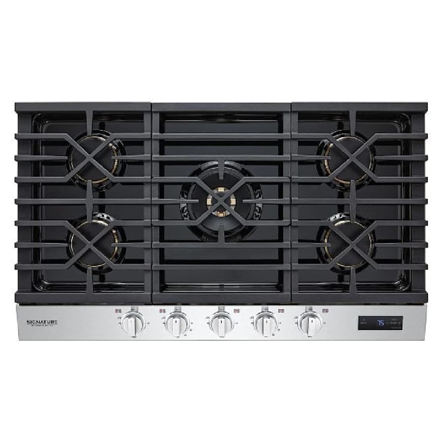 SKS 36" Gas Cooktop with 5 Sealed Burners, Stainless Steel – SKSGC360S