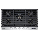 SKS 36" Gas Cooktop with 5 Sealed Burners, Stainless Steel – SKSGC360S
