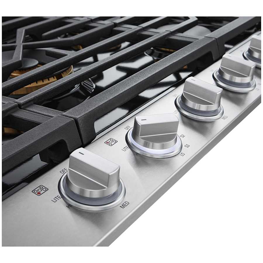 SKS 36" Gas Cooktop with 5 Sealed Burners, Stainless Steel – SKSGC360S