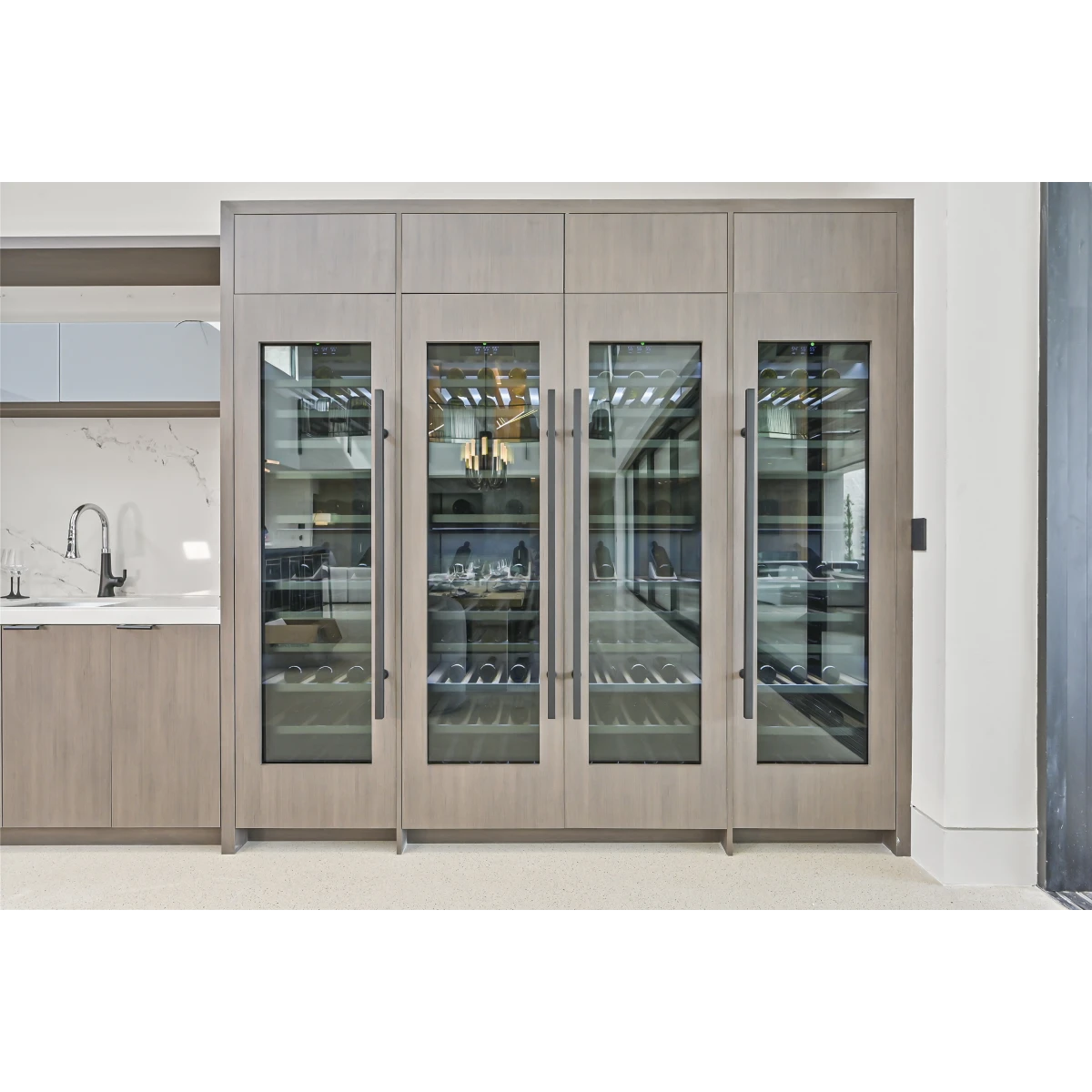 SKS 24-inch Integrated Column Wine Refrigerator - SKSCW241RP