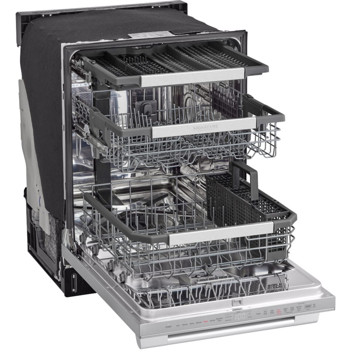 SKS QuadWash™ Pro PowerSteam Stainless Steel Dishwasher - SKSDW2411S