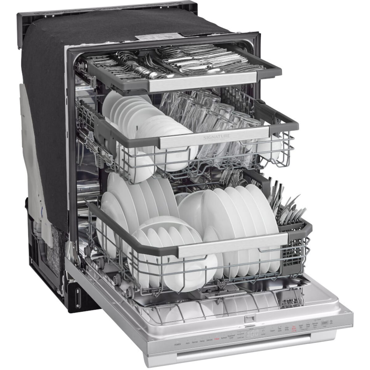 SKS QuadWash™ Pro PowerSteam Stainless Steel Dishwasher - SKSDW2411S