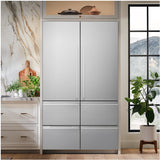 SKS 48-inch Built-in French Door Refrigerator, Pre-assembled – SKSFD4826MT