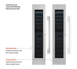 SKS 24-inch Integrated Column Wine Refrigerator - SKSCW241RP